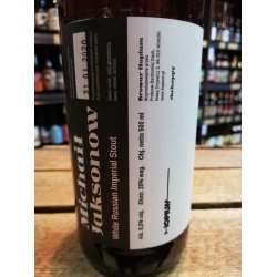 Michail Jaksonow z Browaru Hopium 0,5 l